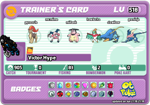 Victor Hype Card otPokemon.com