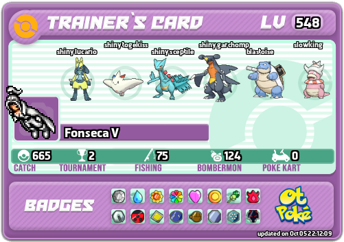 Fonseca V Card otPokemon.com