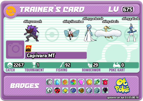 Capivara MT Card otPokemon.com