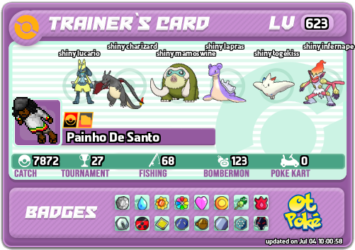 Painho De Santo Card otPokemon.com