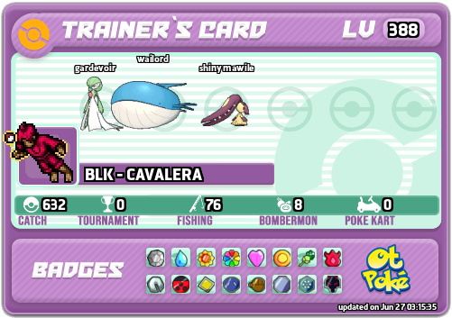BLK - CAVALERA Card otPokemon.com