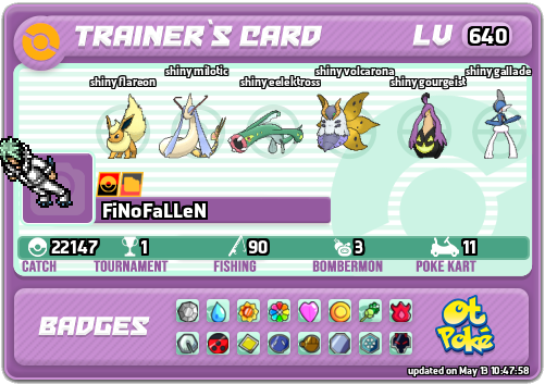 FiNoFaLLeN Card otPokemon.com