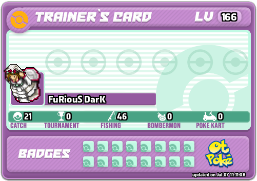 FuRiouS DarK Card otPokemon.com