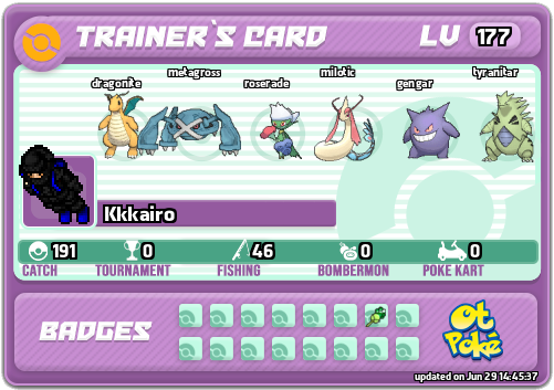 Kkkairo Card otPokemon.com