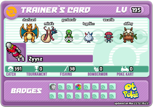 Zyysz Card otPokemon.com