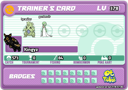 Kingyz Card otPokemon.com