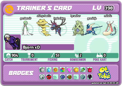 Bjorn xD Card otPokemon.com