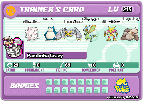 Pandinha Crazy Card otPokemon.com