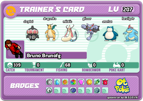 Bruno Brunofg Card otPokemon.com