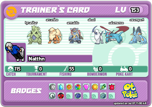 Natthn Card otPokemon.com