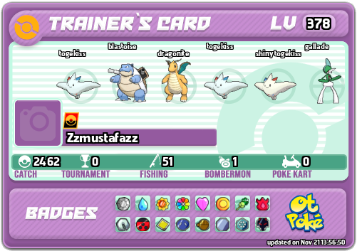 Zzmustafazz Card otPokemon.com