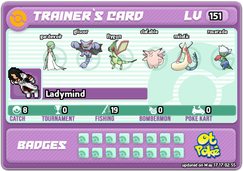 Ladymind Card otPokemon.com