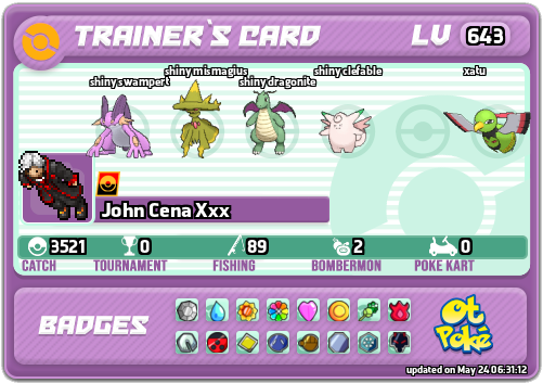 John Cena Xxx Card otPokemon.com