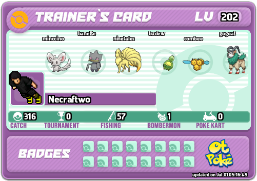 Necraftwo Card otPokemon.com