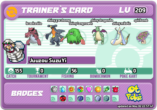 Juuzou SuzuYi Card otPokemon.com