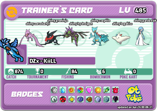 DZx - KiiLL Card otPokemon.com