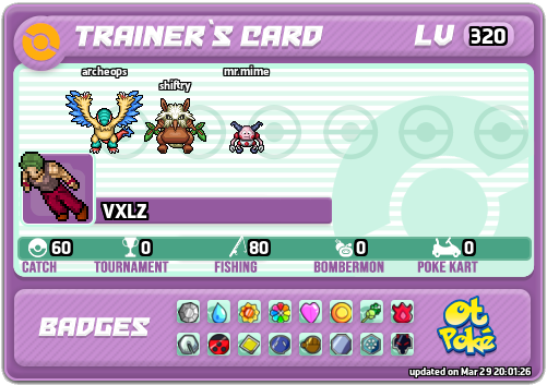 VXLZ Card otPokemon.com