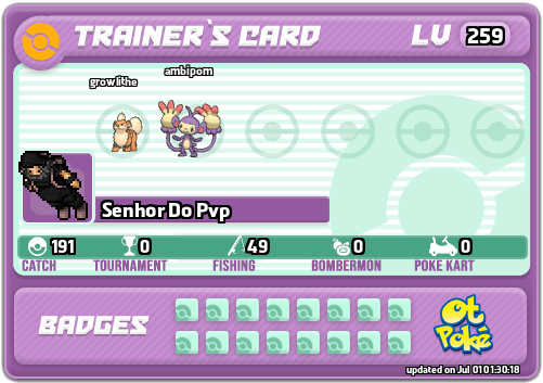 Senhor Do Pvp Card otPokemon.com