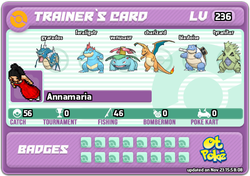 Annamaria Card otPokemon.com