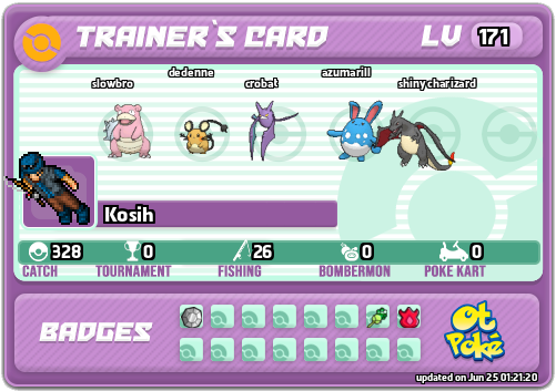 Kosih Card otPokemon.com