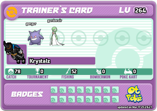 Krystalz Card otPokemon.com