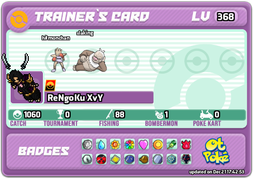ReNgoKu XvY Card otPokemon.com