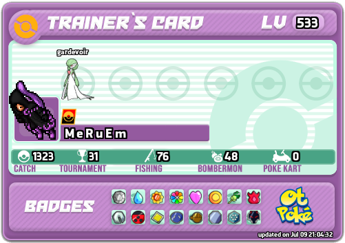 M e R u E m Card otPokemon.com