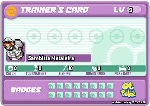 Sambista Metaleira Card otPokemon.com