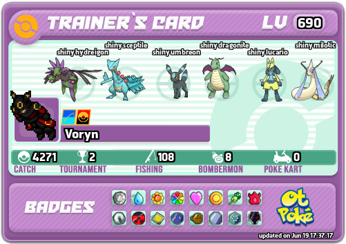 Voryn Card otPokemon.com