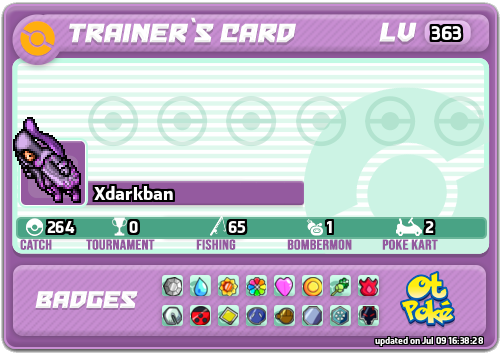 Xdarkban Card otPokemon.com