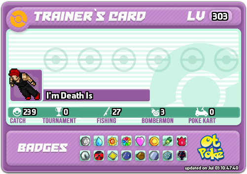 I'm Death Is Card otPokemon.com