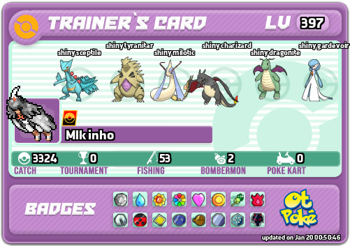 Mlk inho Card otPokemon.com