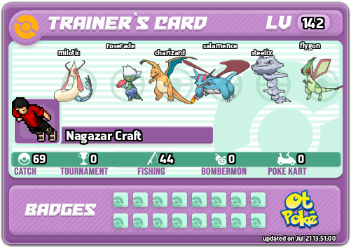 Nagazar Craft Card otPokemon.com