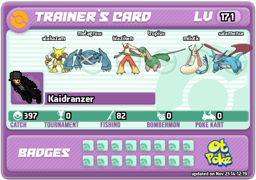 Kaidranzer Card otPokemon.com