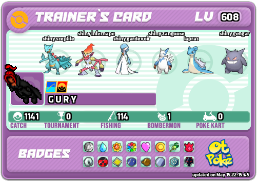 G U R Y Card otPokemon.com