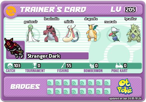Stranger Dark Card otPokemon.com