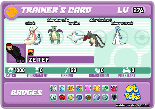 Z E R E F Card otPokemon.com