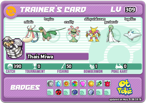 Thais Miwa Card otPokemon.com