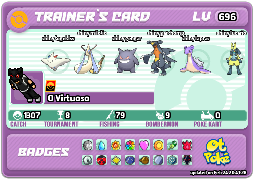 O Virtuoso Card otPokemon.com