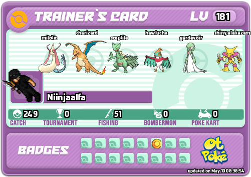 Niinjaalfa Card otPokemon.com