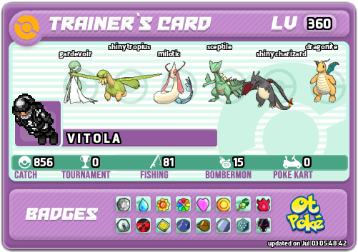 V I T O L A Card otPokemon.com