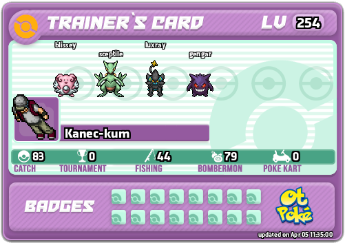 Kanec-kum Card otPokemon.com