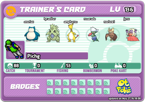 Pichg Card otPokemon.com