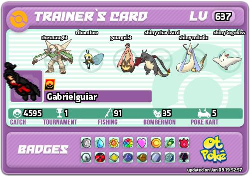 Gabrielguiar Card otPokemon.com