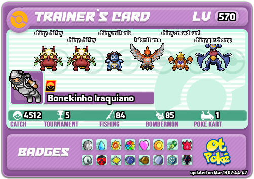 Bonekinho Iraquiano Card otPokemon.com