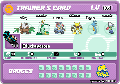 Educhavosose Card otPokemon.com