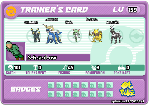 S-h-a-d-ow Card otPokemon.com