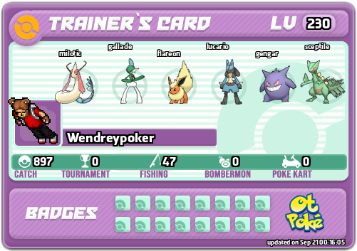 Wendreypoker Card otPokemon.com