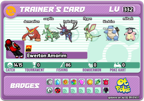 Ewerton Amorim Card otPokemon.com