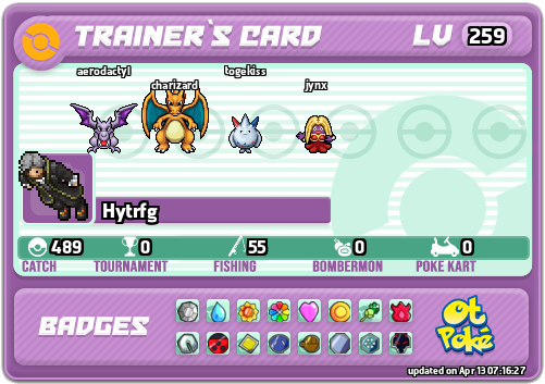 Hytrfg Card otPokemon.com